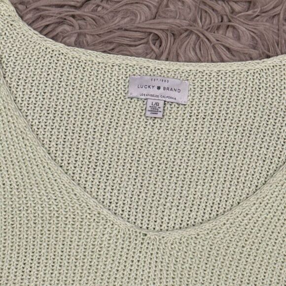 Lucky Brand Knit Sweater size large - Picture 2 of 5
